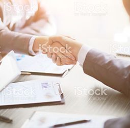 Meeting handshake