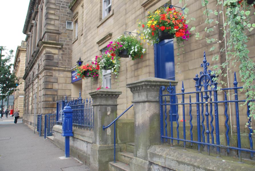 Exterior view of Keighley Civic Centre