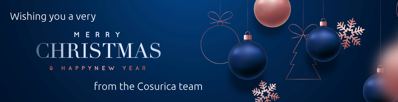 Wishing you a Merry Christmas from the Cosurica team