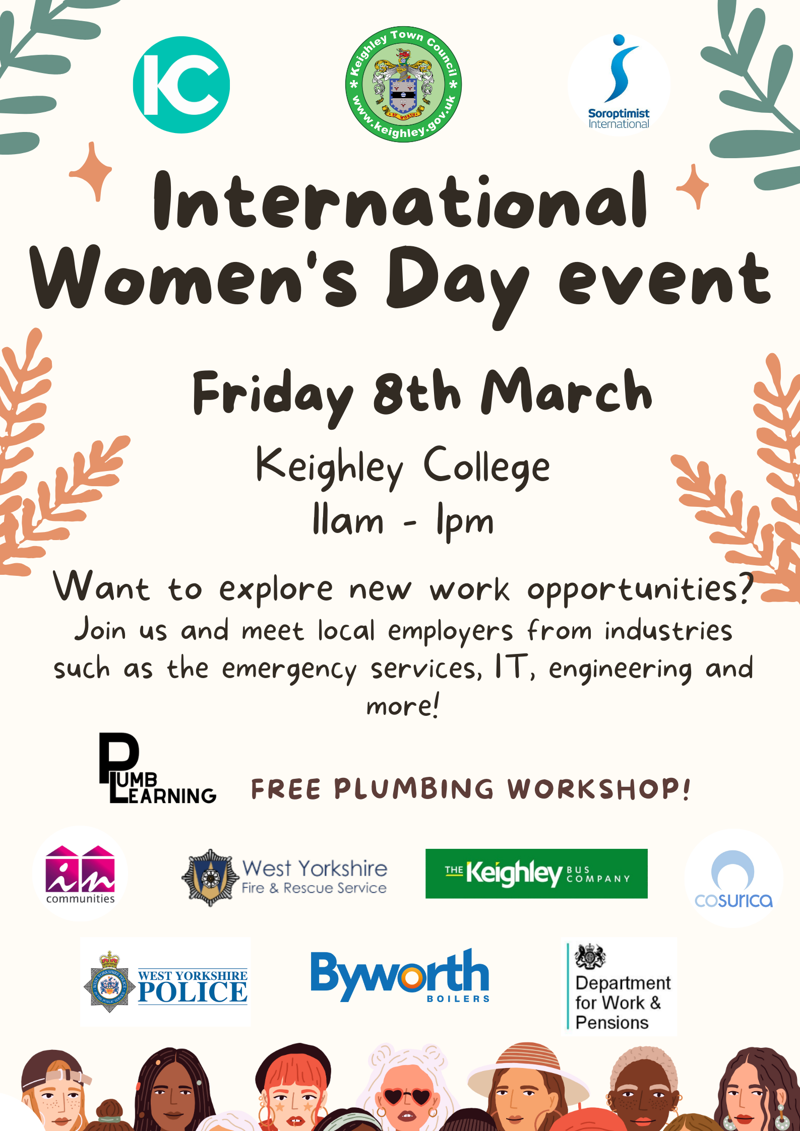 International Women's Day Event poster